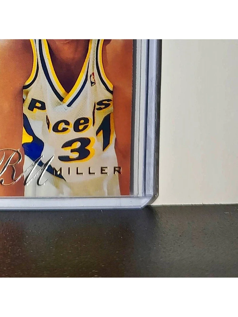 Reggie Miller 1995-96 Flair NBA #58 Card Indiana Pacers